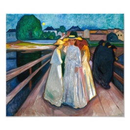 Foto Damas en el puente | Edvard Munch |