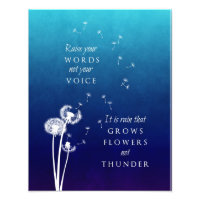 Dandelion Art - Eleva tus palabras