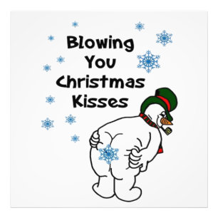 Foto Dándote besos de Navidad