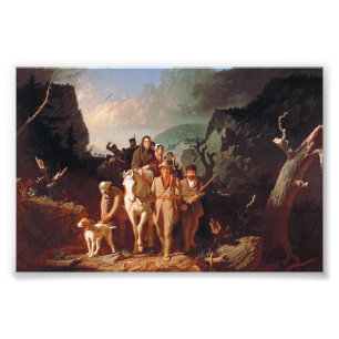 Foto Daniel Boone escoltando colonos