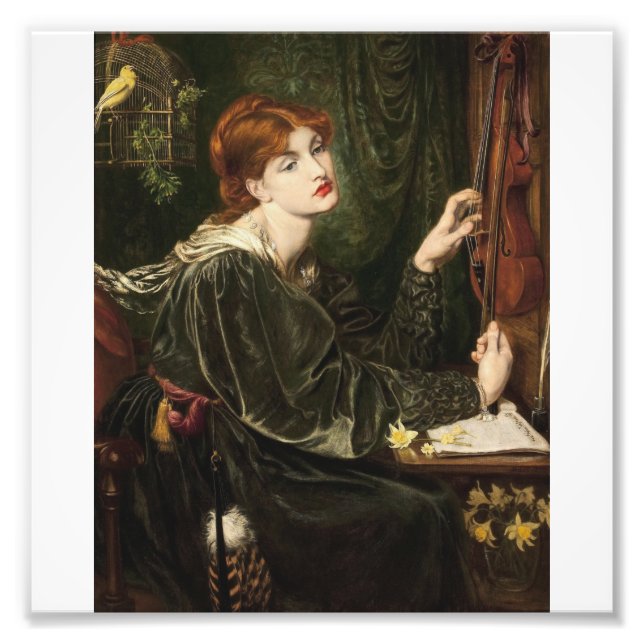 Foto Dante Gabriel Rossetti - Verónica Veronese (Frente)