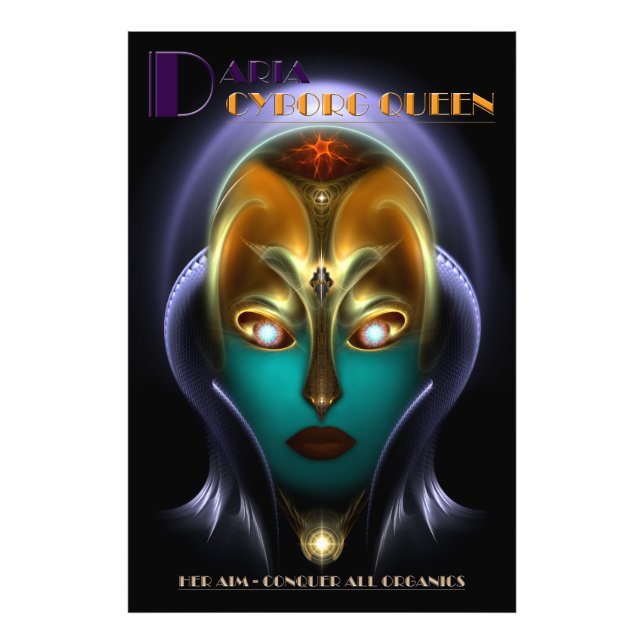 Foto Daria Cyborg Queen Photo Print (Frente)