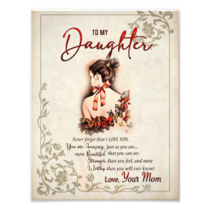 Foto Daughter Gift   Carta A Mi Hija De Mamá