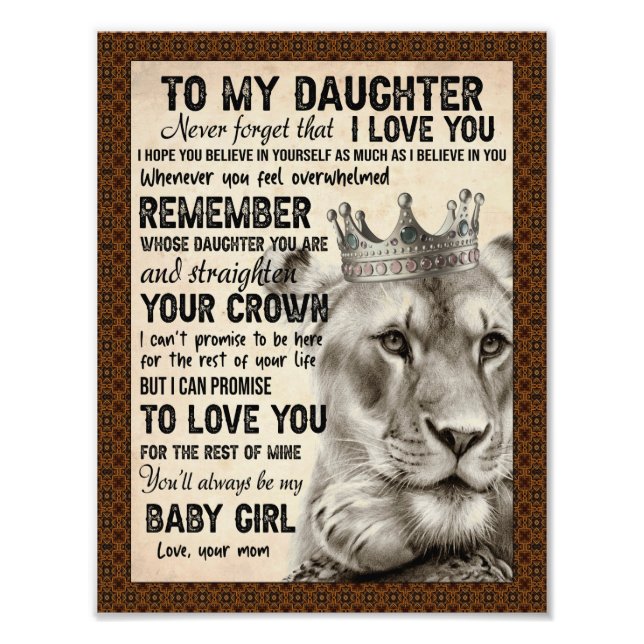 Foto Daughter Lovers | A Mi Hija La Mamá De Amor (Frente)