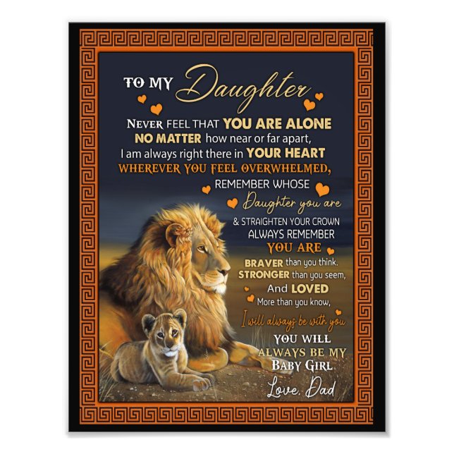 Foto Daughter Lovers | A Mi Hija Love Dad (Frente)