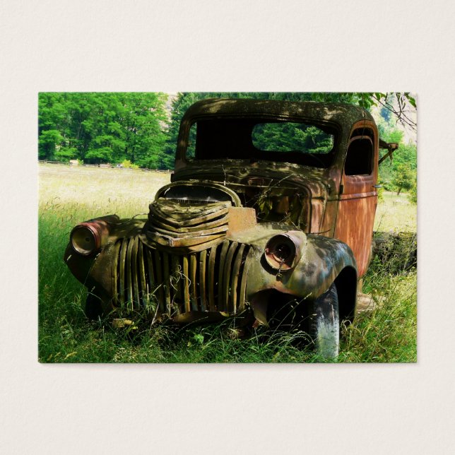Foto de ACEO Rusty old Farm Truck (Frente)