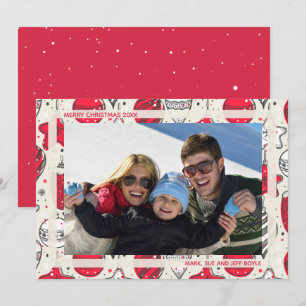 Foto de adornos vintage de Navidad