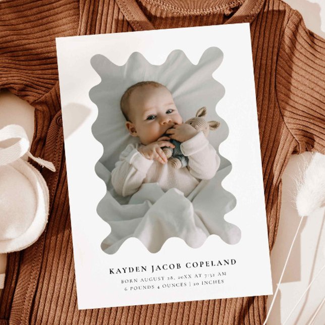 Foto de anuncio de nacimiento de marco apresurado (Subido por el creador)