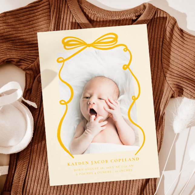 Foto de anuncio de nacimiento de marco de doble fi (Subido por el creador)