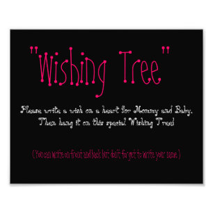 Foto de árbol de deseos de Baby Shower