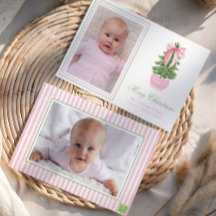 Foto de árbol de Navidad de Bow Ginger Jar