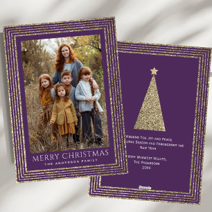 Foto de árbol de navidad mínimo con salpicaduras d