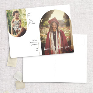 Foto De Arco 2 Entonces Y Ahora Invitación De Grad