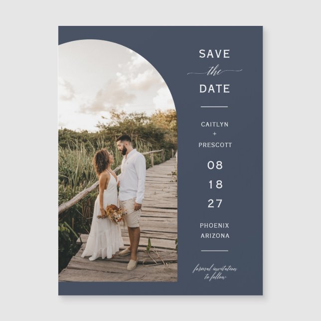 Foto de Arco Azul de la Marina Guardar tarjeta mag (Anverso)