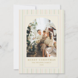 Foto de Arco de Rayas de Navidad Grandmillennial