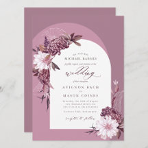 Foto de arco floral de lavanda bohemiana en inglés