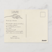 Foto de arte de la línea de césped gracias tarjeta