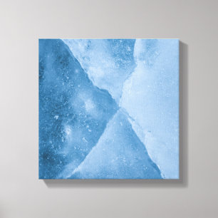Foto de arte de resumen de hielo azul claro