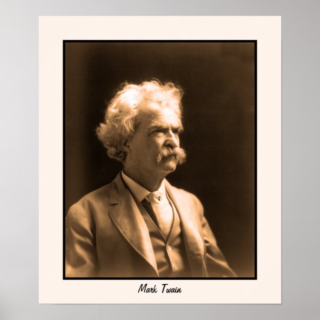 Foto de arte Mark Twain (Frente)