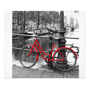 Foto de arte Red Bike 1