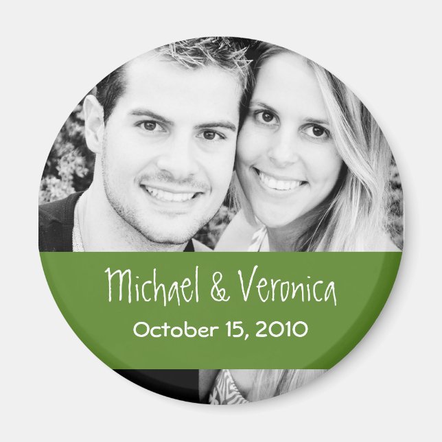 Foto de banda Guardar el imán de fecha (Frente)