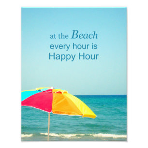 Foto de Beach Happy Hour Saying