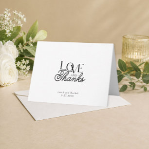 Foto de boda con guión de amor y agradecimiento mo