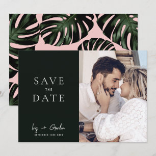 Foto De Boda De Destino Verde Guardar La Tarjeta D