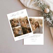 Foto de Boda de Navidad Rústica Feliz para Siempre