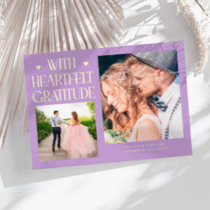 Foto de boda de Wisteria Limón de Agradecimiento S