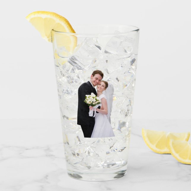 Foto de boda personalizada a medida 2 caras  (Anverso (hielo))