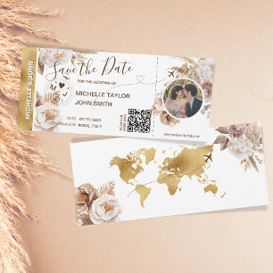 Foto de Boho Guardar la tarjeta de embarque Código
