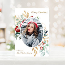 Foto de Bouquet en invierno de Feliz Navidad