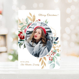 Foto de Bouquet en invierno de Feliz Navidad