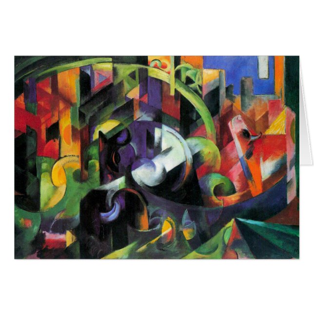 Foto de Bovino de Franz Marc, Arte Vintage (Anverso (Horizontal))