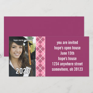 Foto de casas abiertas de graduación senior de Arg