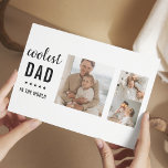 Foto de colección moderna Regalo del Día de los Pa<br><div class="desc">El "Modern Collage Photo Colorful Best Dad Ever Gift" es un regalo personalizado y único para cualquier padre que merezca ser celebrado. El regalo es una foto de collage hecha de varias imágenes individuales que han sido cuidadosamente dispuestas para crear un diseño impresionante y llamativo. El regalo es una gran...</div>