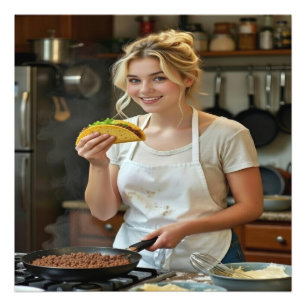 Foto de comer tacos personalizar