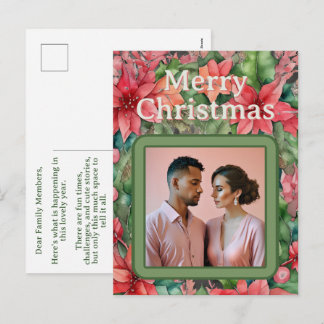 Foto de compromiso Navidad Felices Fiestas