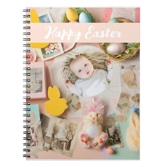 Foto de cuaderno de recortes de Cute Modern Easter (Frente)