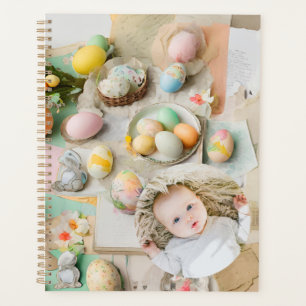 Foto de cuaderno de recortes de Cute Modern Easter