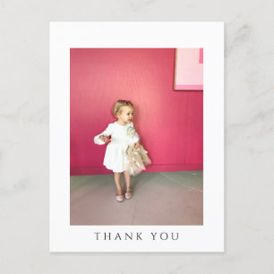 Foto de cumpleaños de niños gracias tarjeta postal
