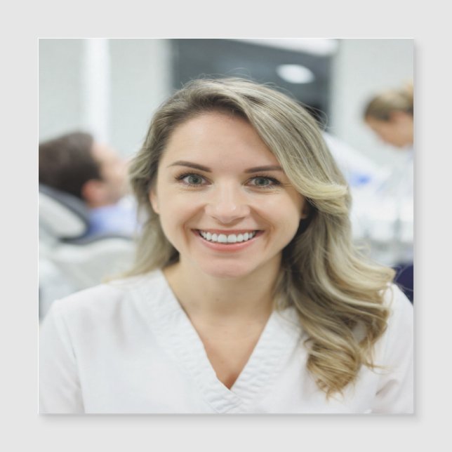 Foto de dentista personalizar (Anverso)