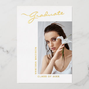 Foto de escritura moderna y elegante   Invitación 