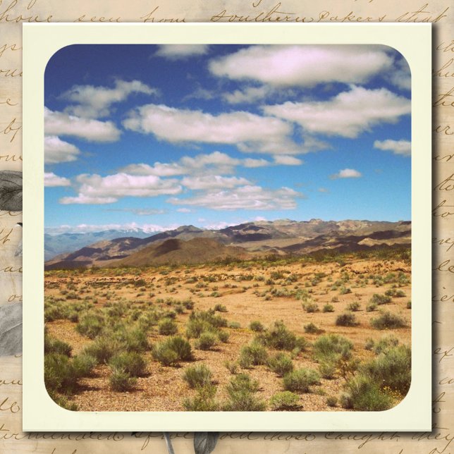 Foto de estilo retro cuadrado 4x4 (4x4 Square Retro Framed-Style Photo)