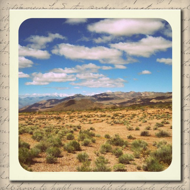 Foto de estilo retro cuadrado 4x4 (4x4 Square Retro Framed-Style Photo)