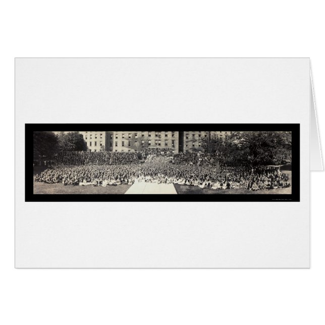 Foto de estudiantes de Penn State en 1922 (Anverso (Horizontal))