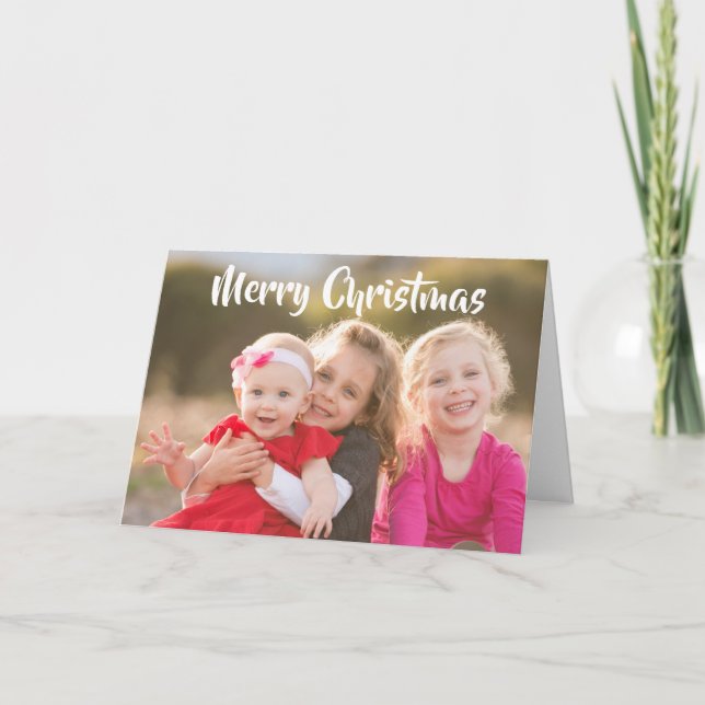 Foto de familia de las Felices Navidad (Anverso)