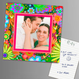 Foto de familia personalizado Corazón de amarillo