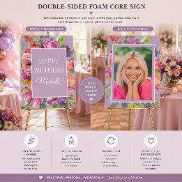 Foto de Feliz Cumpleaños con Flores Silvestres Ros